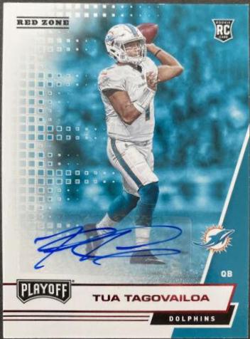 Tua Tagovailoa [Autographs Red Zone] #202