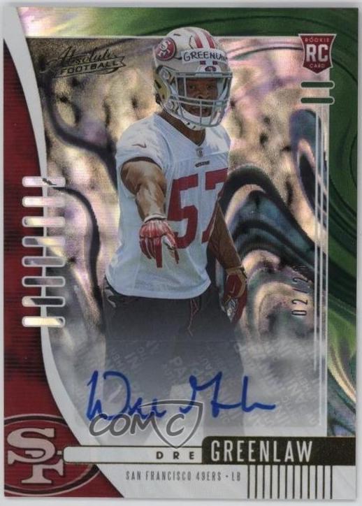 Dre Greenlaw [Green Waves Autograph] #186