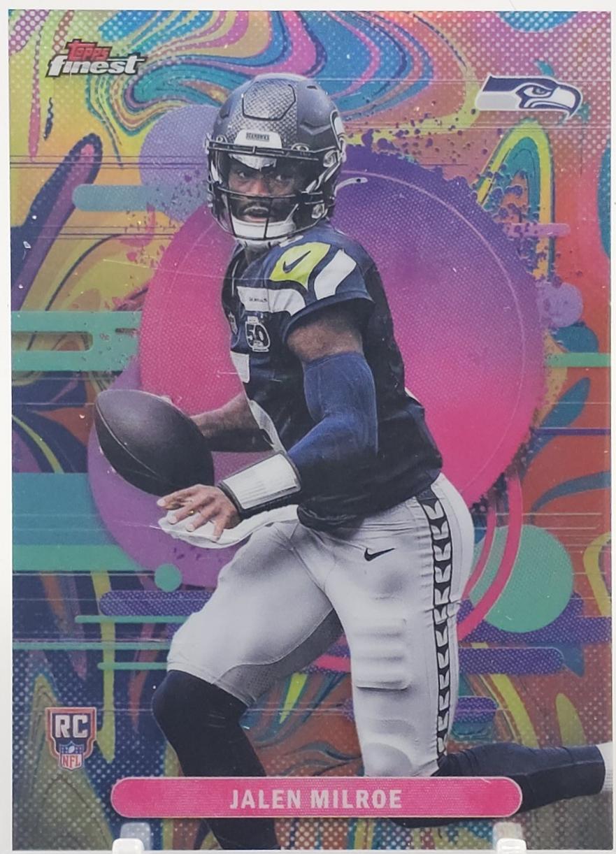 Jalen Milroe [Oil Spill Refractor] #104
