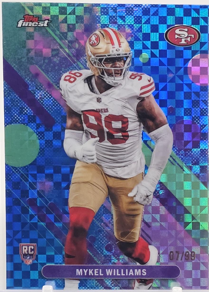 Mykel Williams [Blue X-Fractor] #38