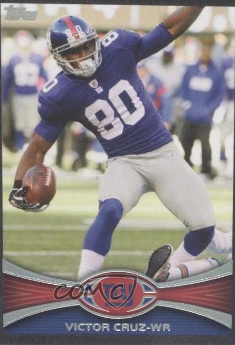 Victor Cruz [Blue Jersey Black] #430