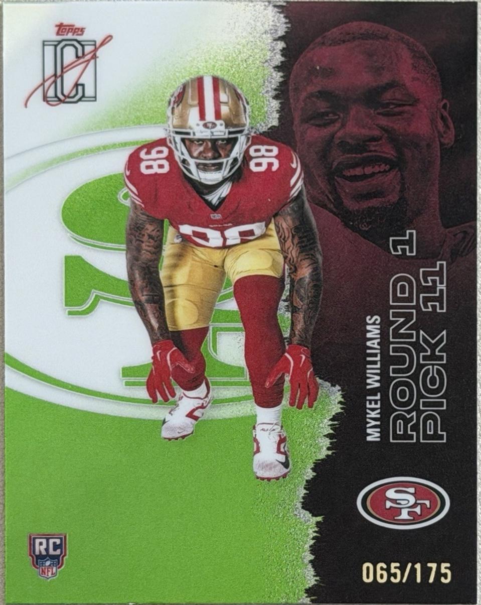 Mykel Williams [Lime Green] #123