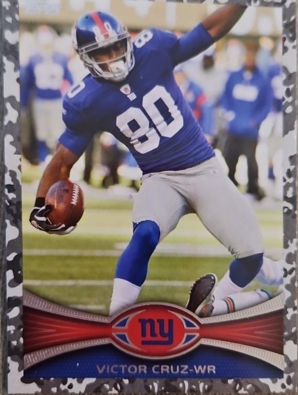 Victor Cruz [Blue Jersey Camo] #430