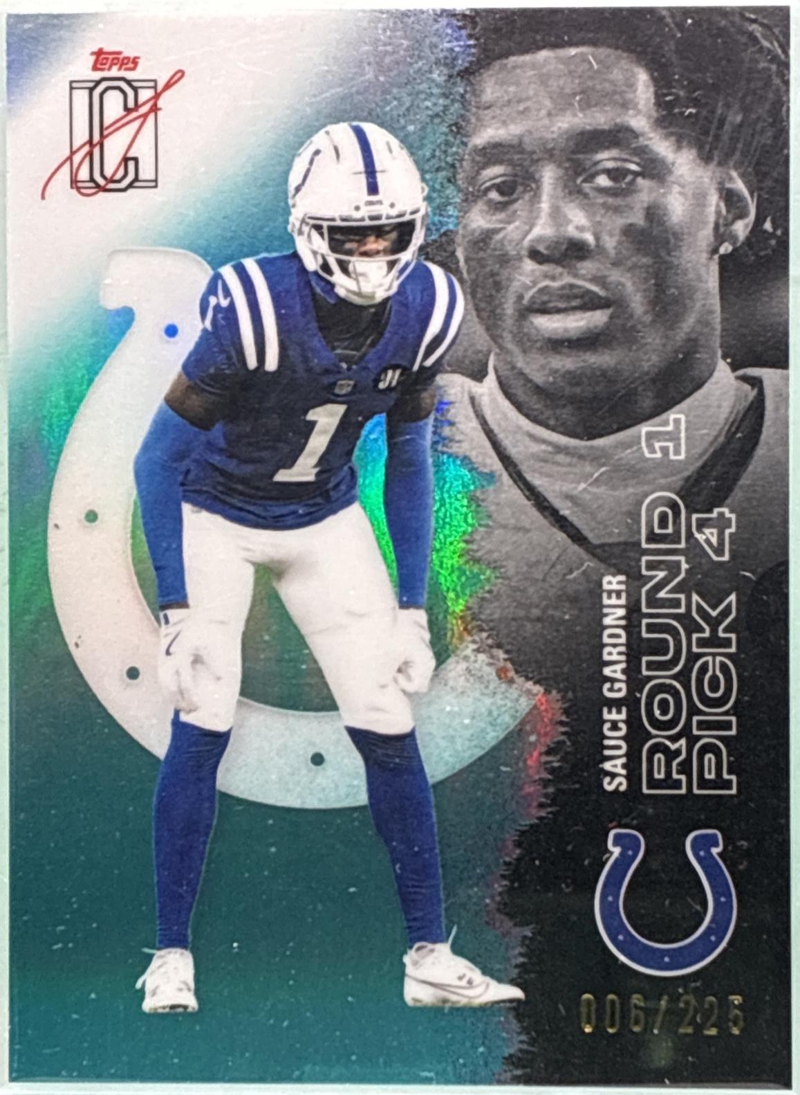 Sauce Gardner [Teal Refractor Chrome] #91