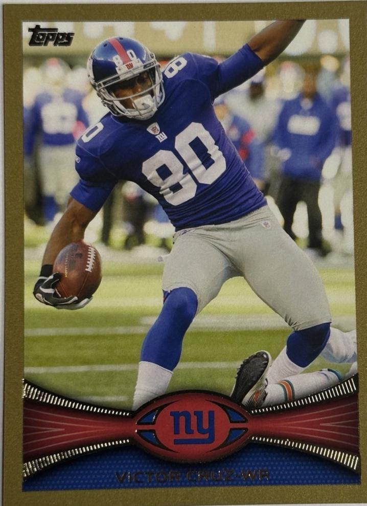Victor Cruz [Blue Jersey Gold] #430
