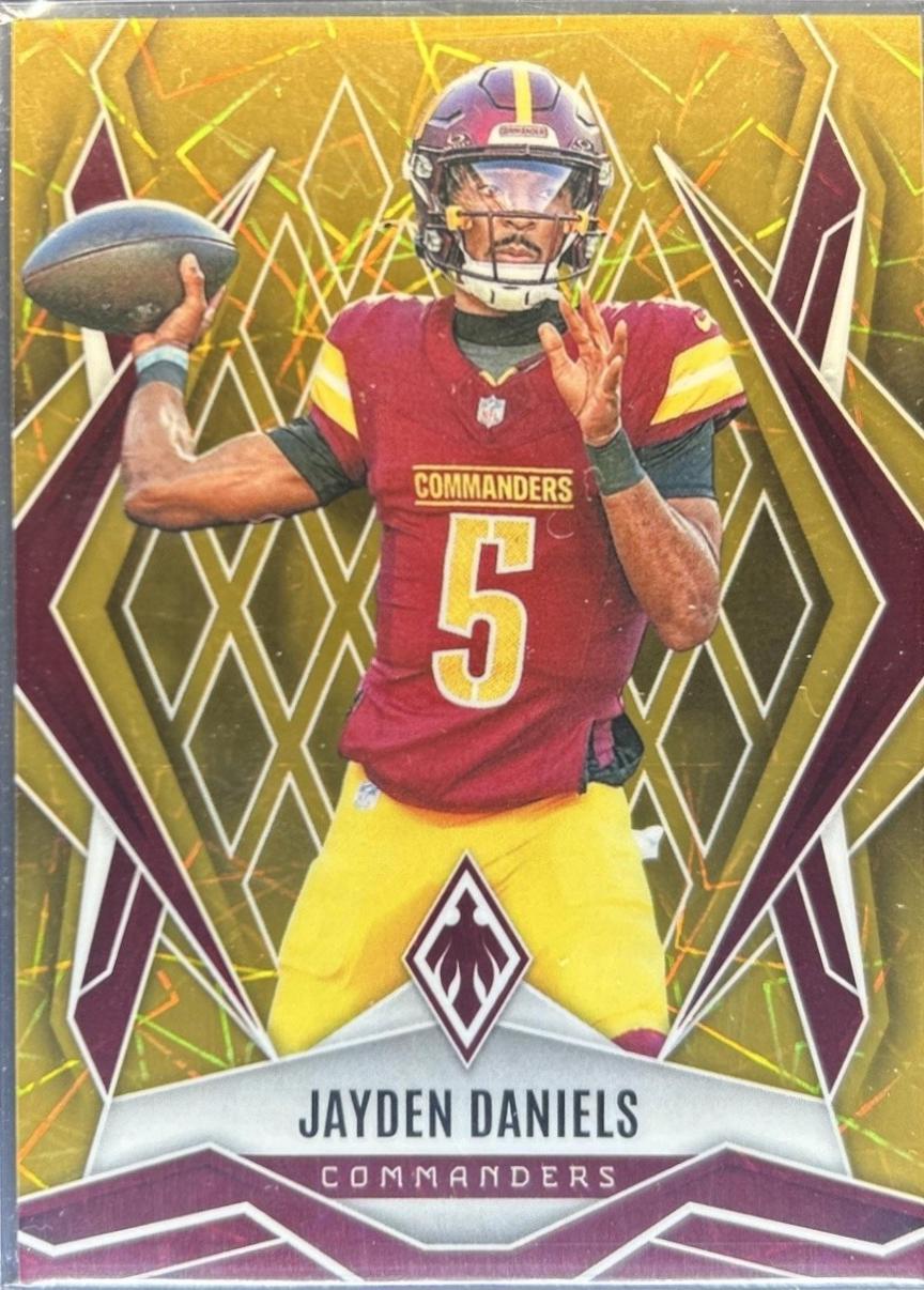 Jayden Daniels [Gold Lazer] #8