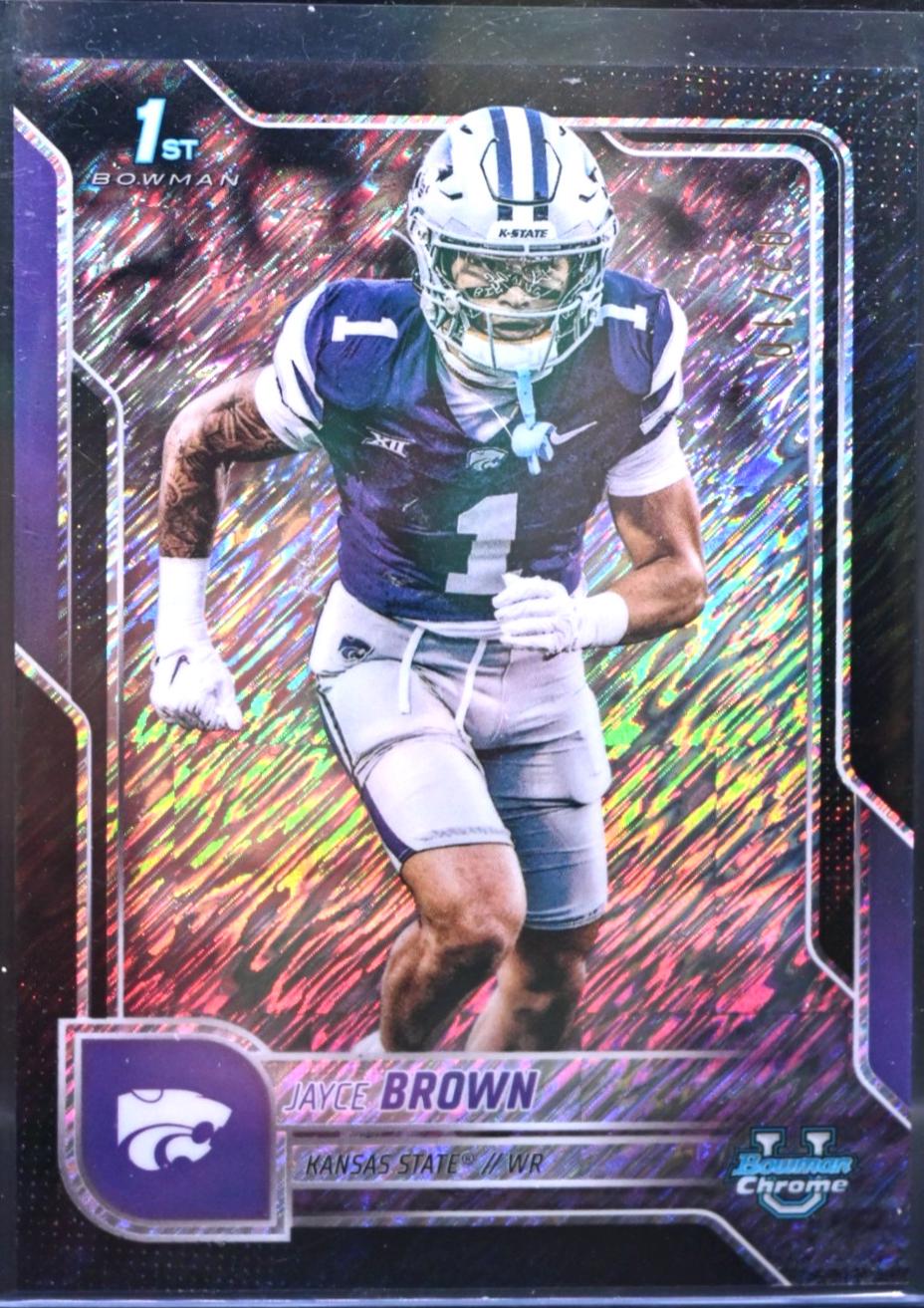 Jayce Brown [Black Shimmer Refractor] #71