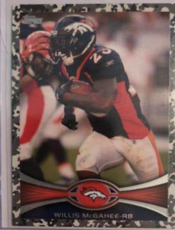 Willis McGahee [Camo] #251