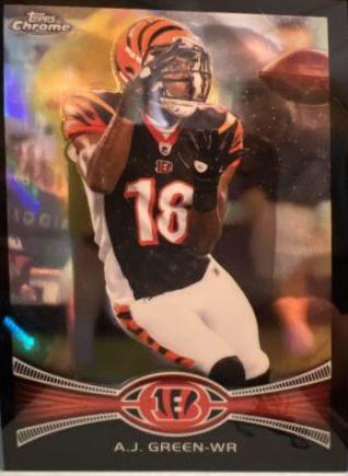 A.J. Green [Black Refractor] #85