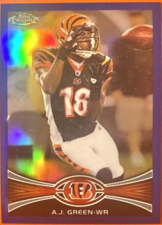 A.J. Green [Blue Refractor] #85