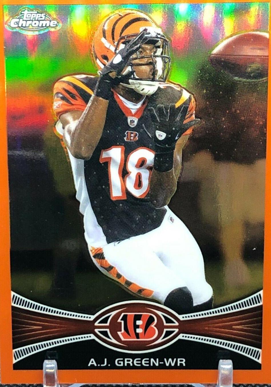 A.J. Green [Orange Refractor] #85