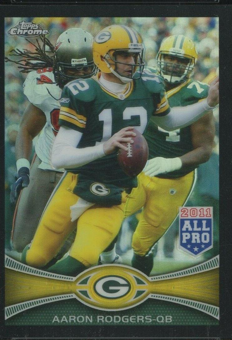 Aaron Rodgers [Black Refractor] #50