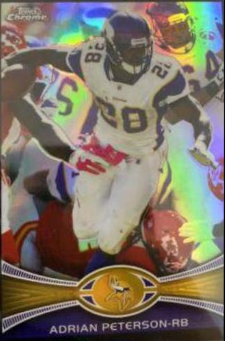 Adrian Peterson [Black Refractor] #158