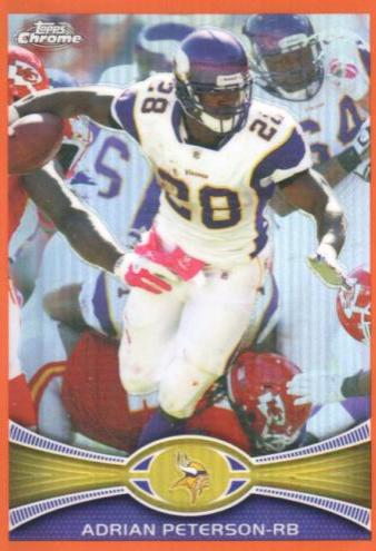 Adrian Peterson [Orange Refractor] #158