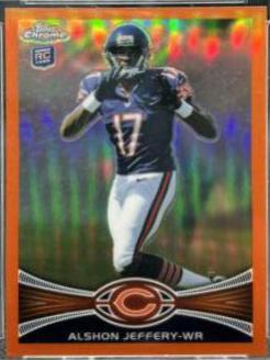 Alshon Jeffery [Catching Orange Refractor] #62