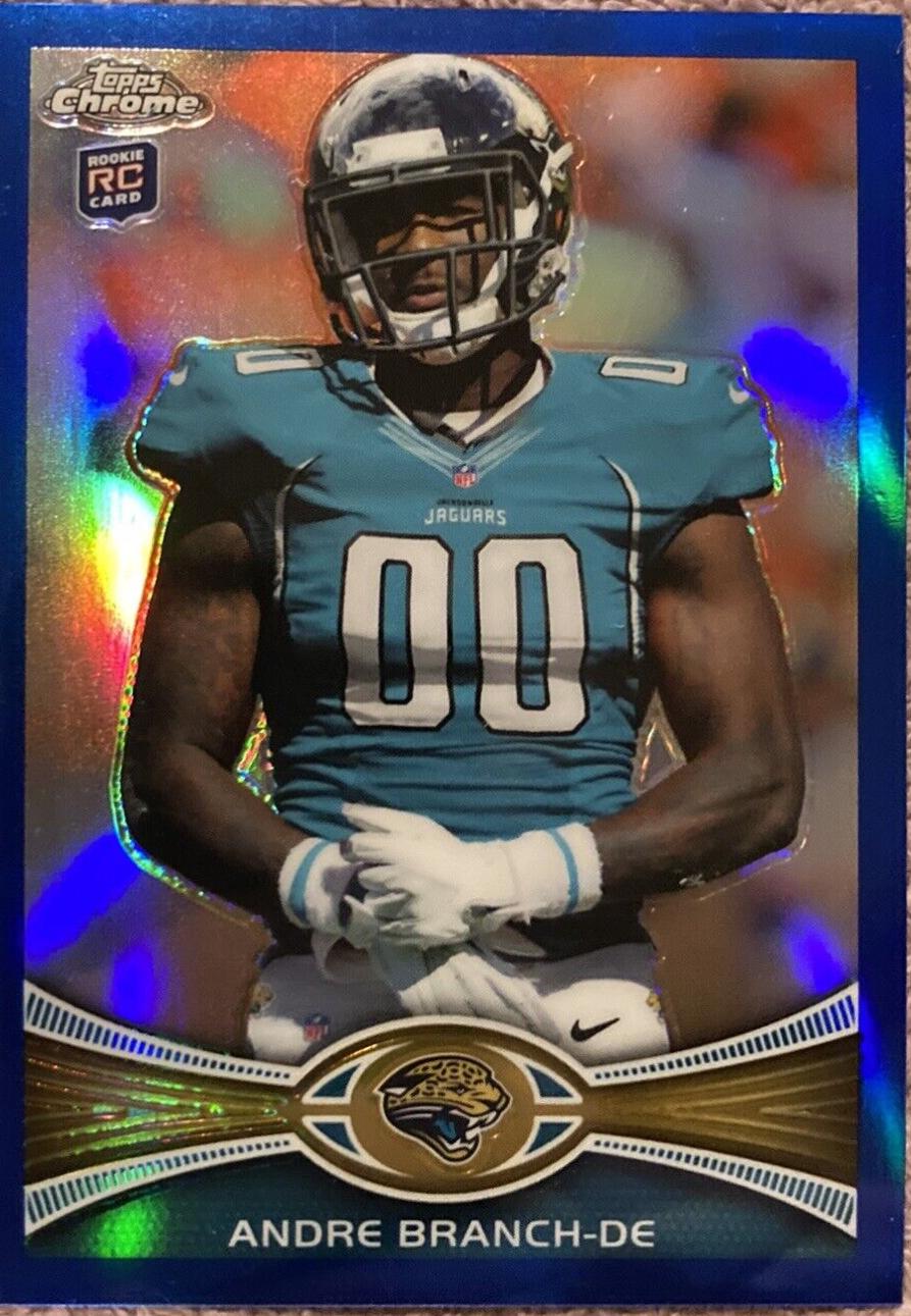 Andre Branch [Blue Refractor] #104