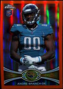 Andre Branch [Orange Refractor] #104