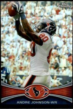 Andre Johnson [Black Refractor] #155