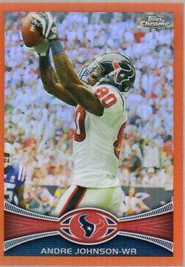 Andre Johnson [Orange Refractor] #155