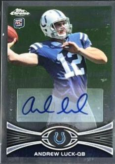 Andrew Luck [Passing Autograph] #1
