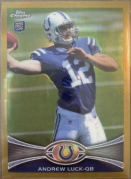 Andrew Luck [Passing Gold Refractor] #1