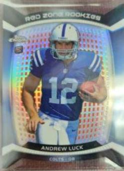 Andrew Luck [Passing Red Refractor] #1