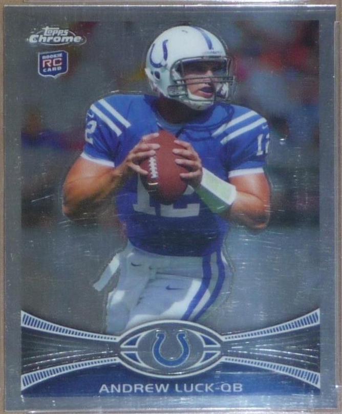 Andrew Luck [Two Hands on Ball] #1