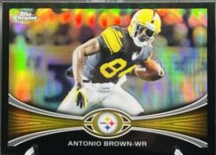 Antonio Brown [Black Refractor] #106