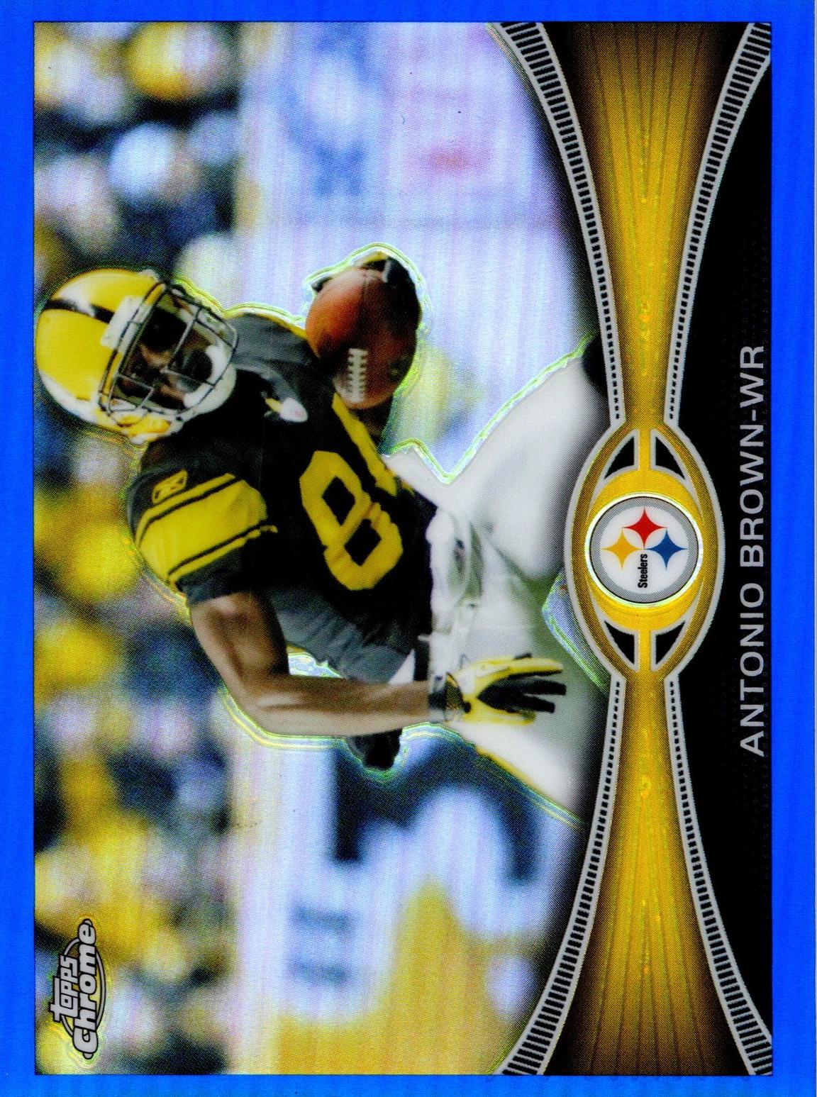 Antonio Brown [Blue Refractor] #106