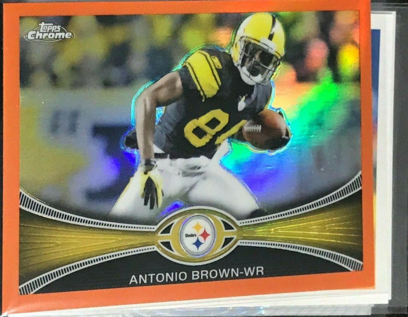 Antonio Brown [Orange Refractor] #106