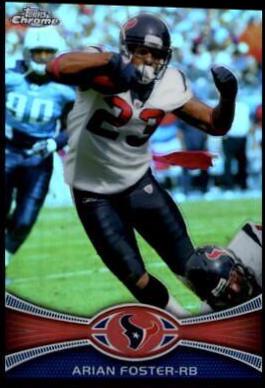 Arian Foster [Black Refractor] #206
