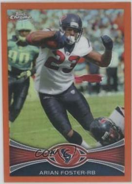 Arian Foster [Orange Refractor] #206