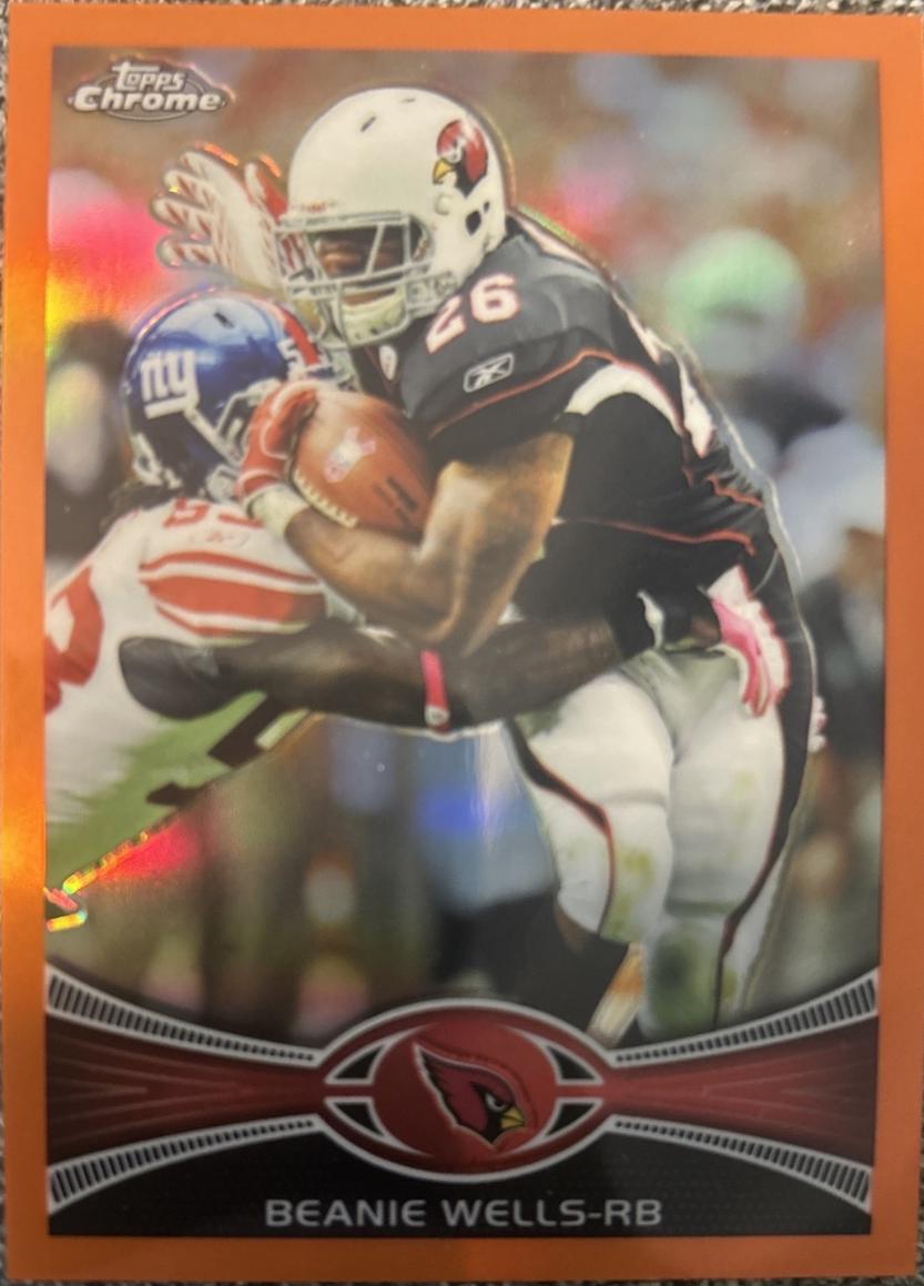 Beanie Wells [Orange Refractor] #174