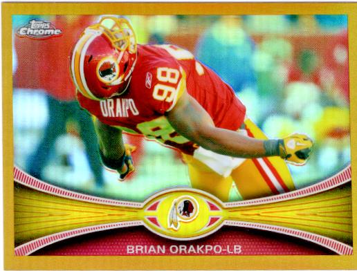 Brian Orakpo [Gold Refractor] #8