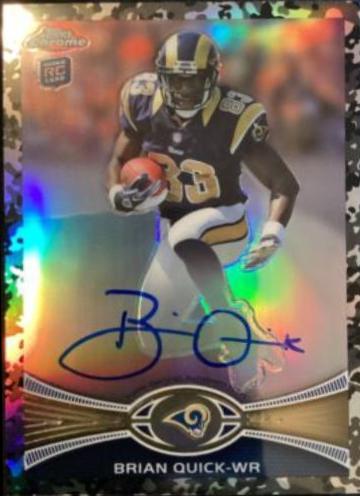 Brian Quick [Jumping Autograph Camouflage Refractor] #99