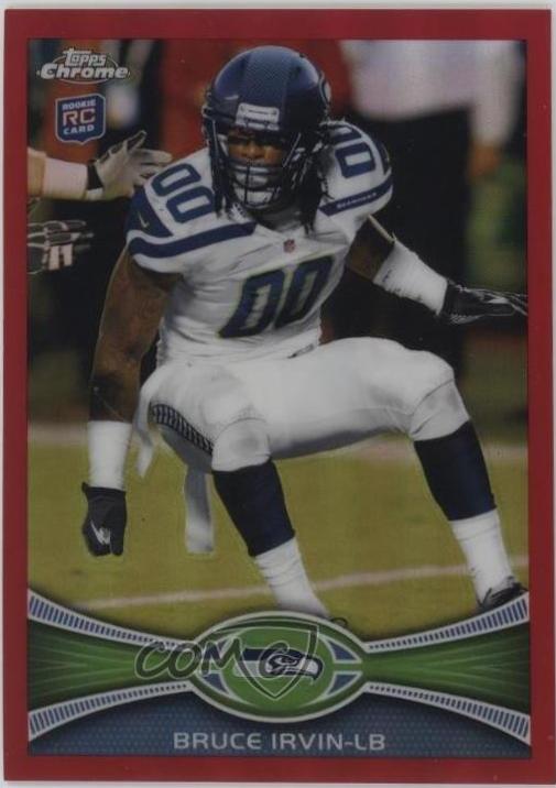 Bruce Irvin [Red Refractor] #176