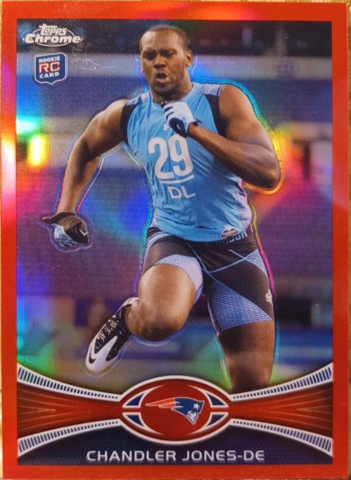 Chandler Jones [Red Refractor] #140