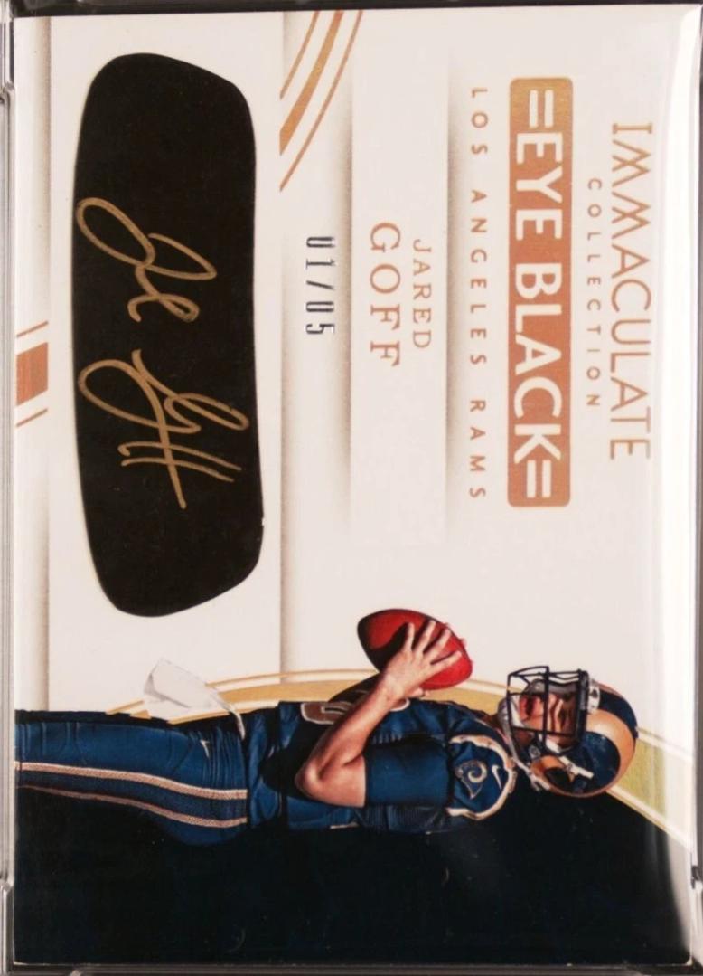 Jared Goff [Gold Rookie Autograph] #JG