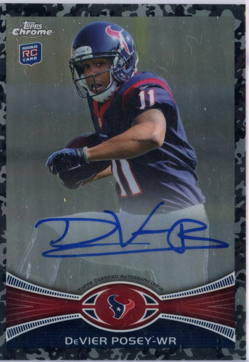 DeVier Posey [Autograph Camouflage Refractor] #114