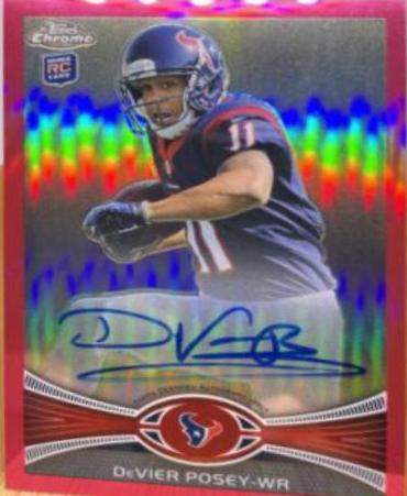 DeVier Posey [Autograph Pink Refractor] #114
