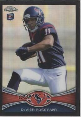DeVier Posey [Black Refractor] #114