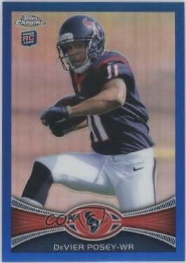 DeVier Posey [Blue Refractor] #114