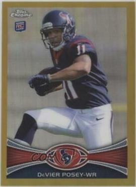 DeVier Posey [Gold Refractor] #114