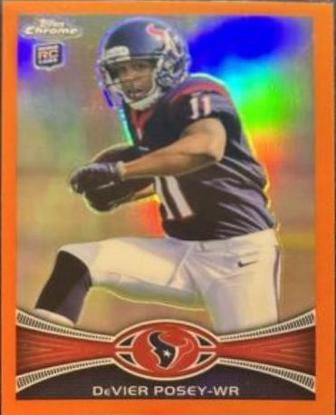 DeVier Posey [Orange Refractor] #114