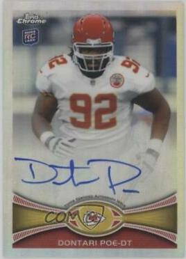 Dontari Poe [Autograph Refractor] #94