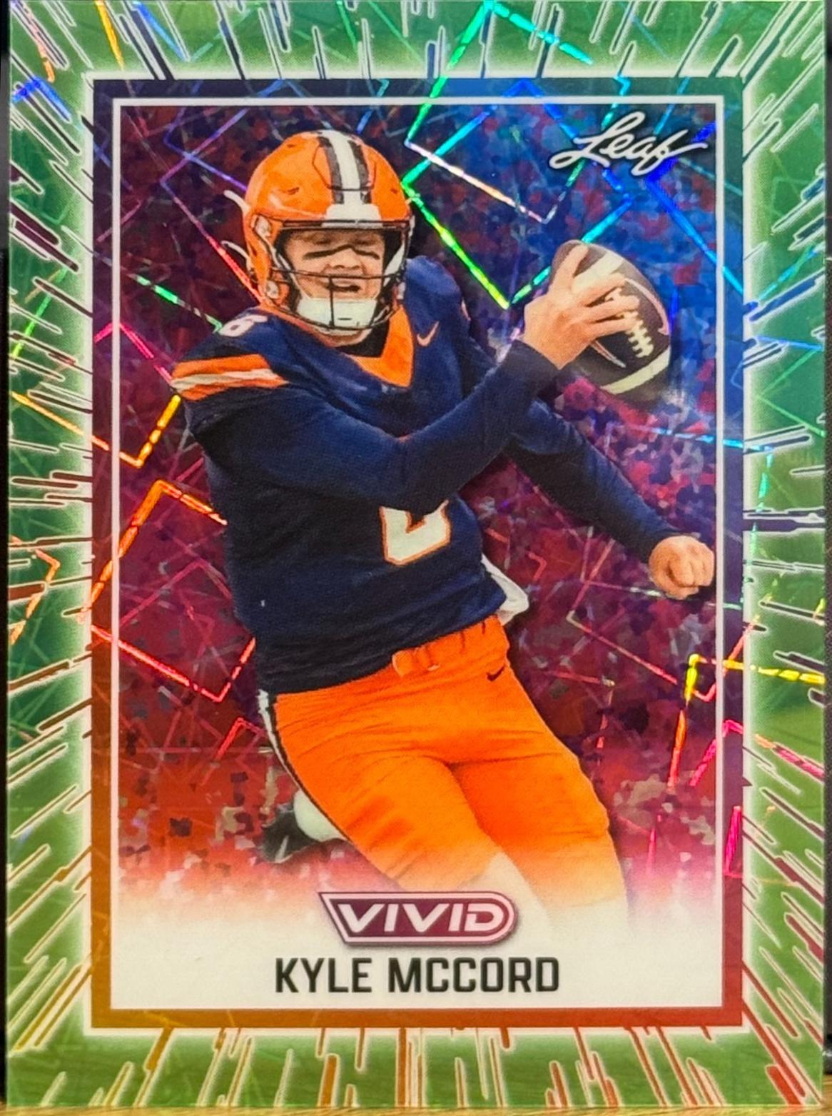 Kyle McCord [Laser Green] #117