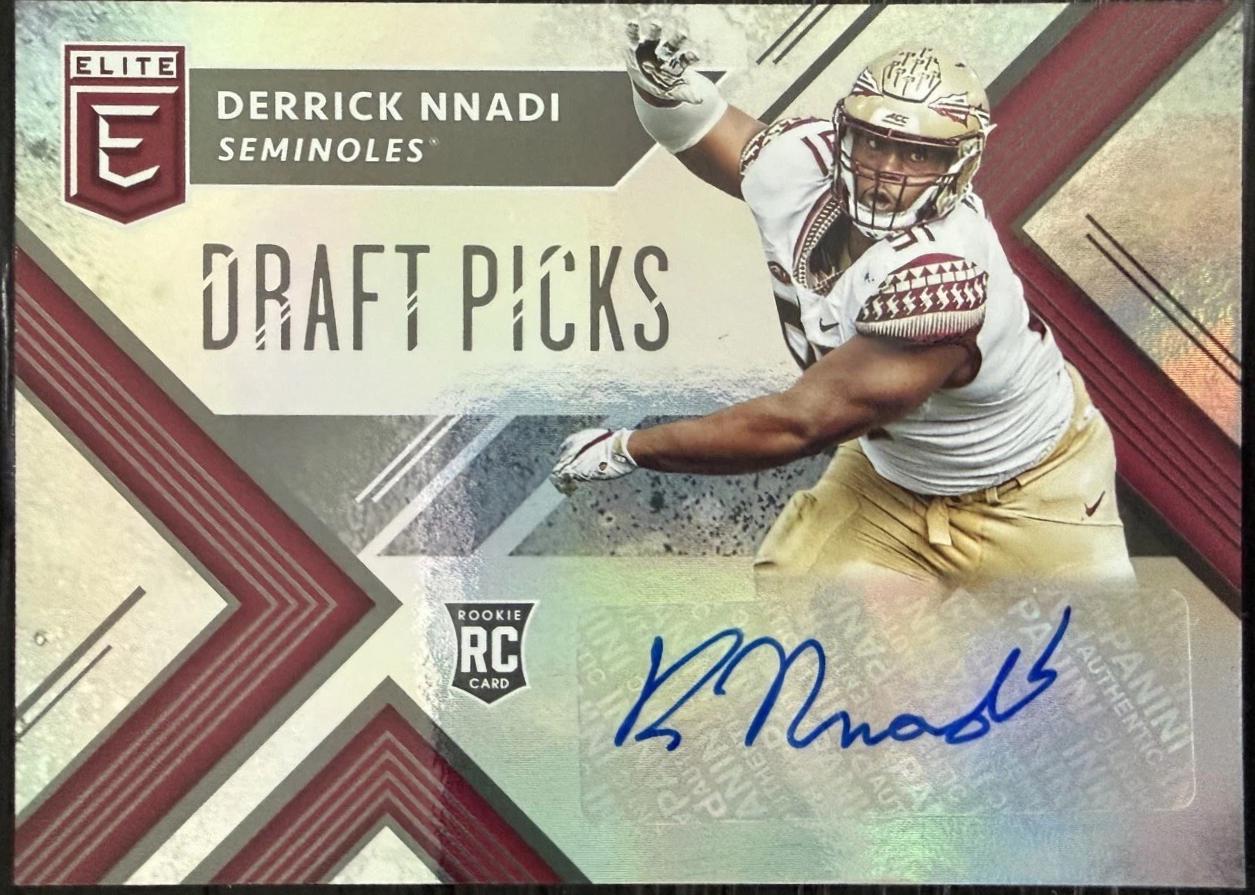 Derrick Nnadi [Autograph Aspirations Emerald] #202
