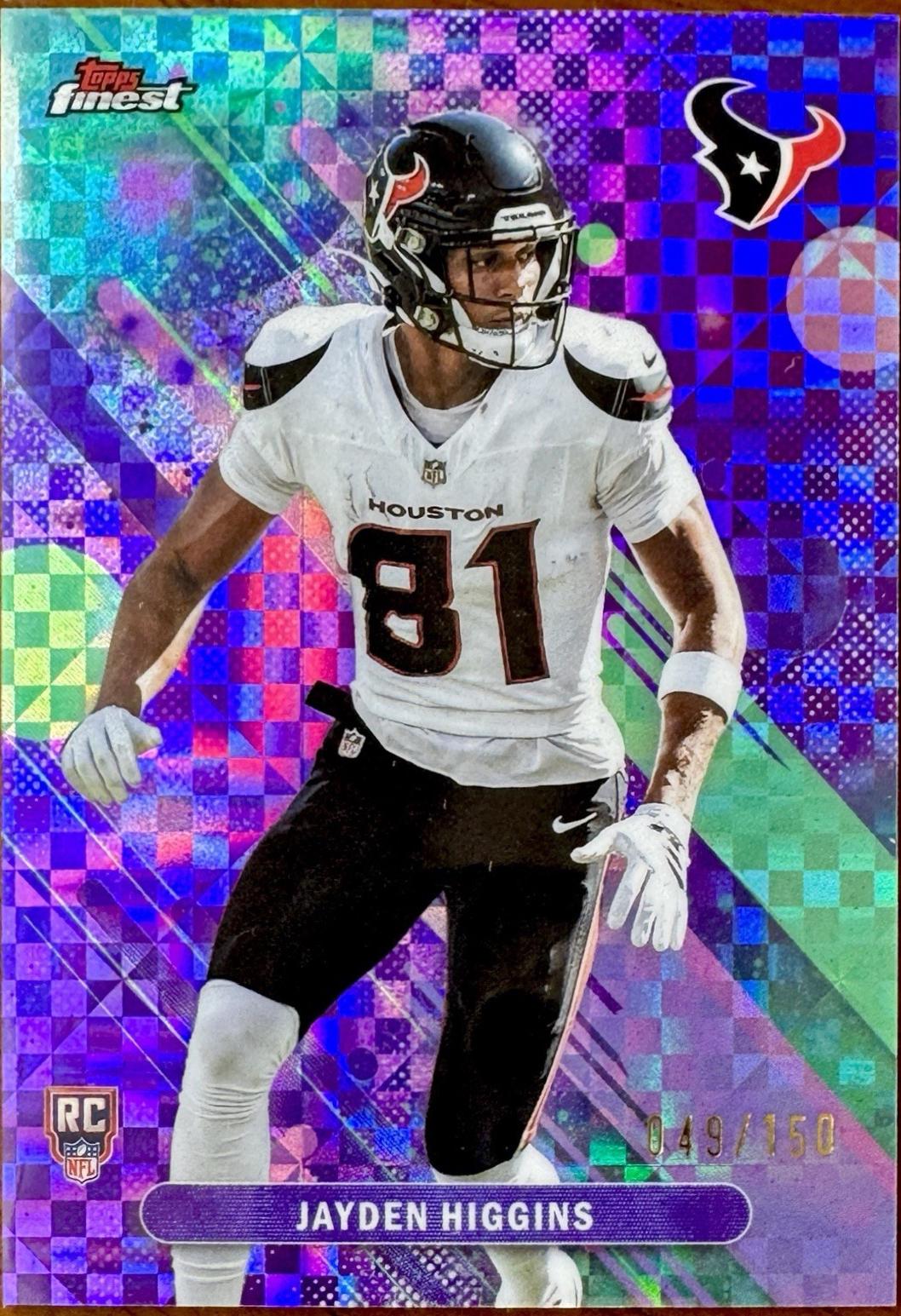 Jayden Higgins [Purple X-Fractor] #26