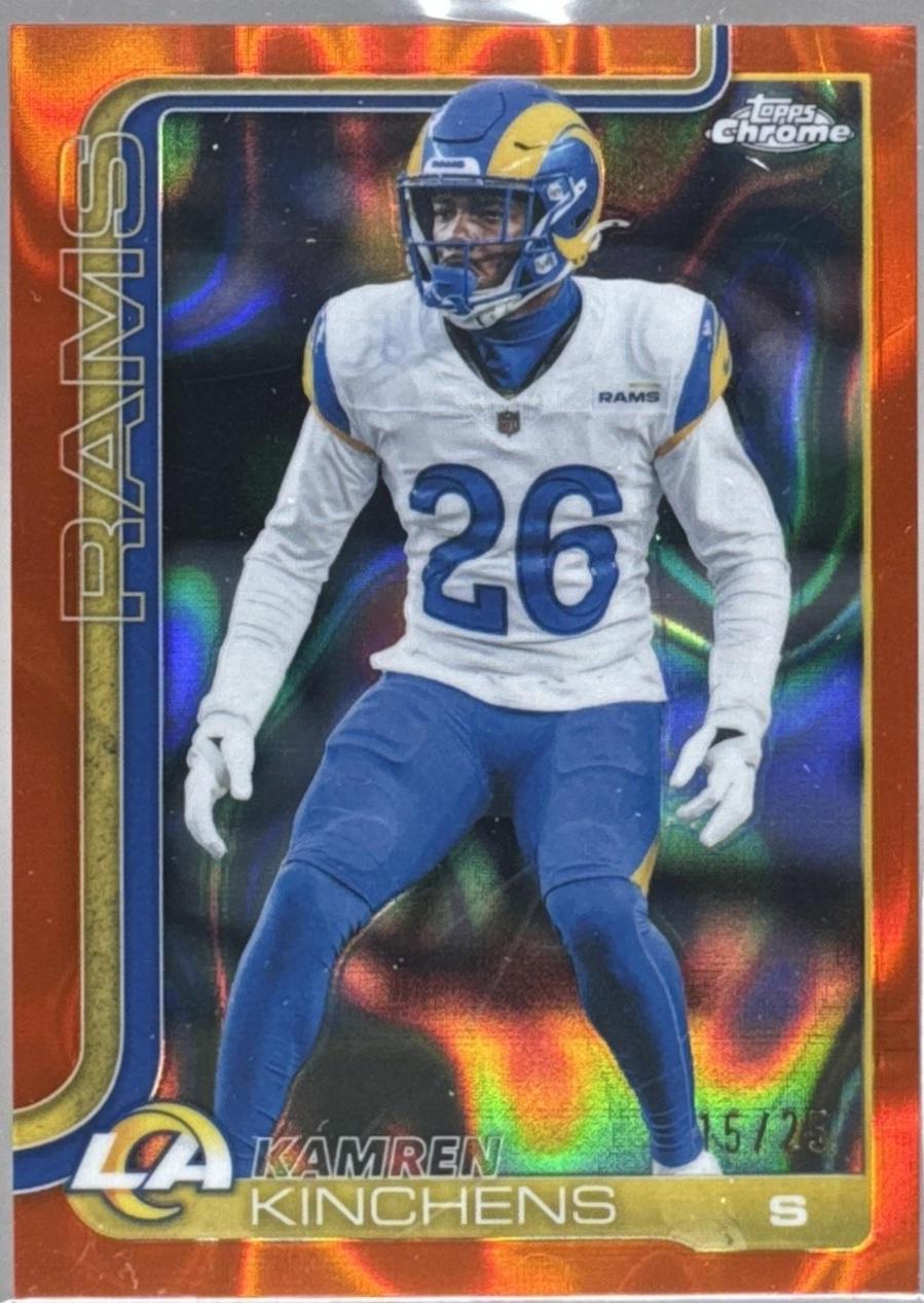 Kamren Kinchens [Orange Lava Refractor] #174
