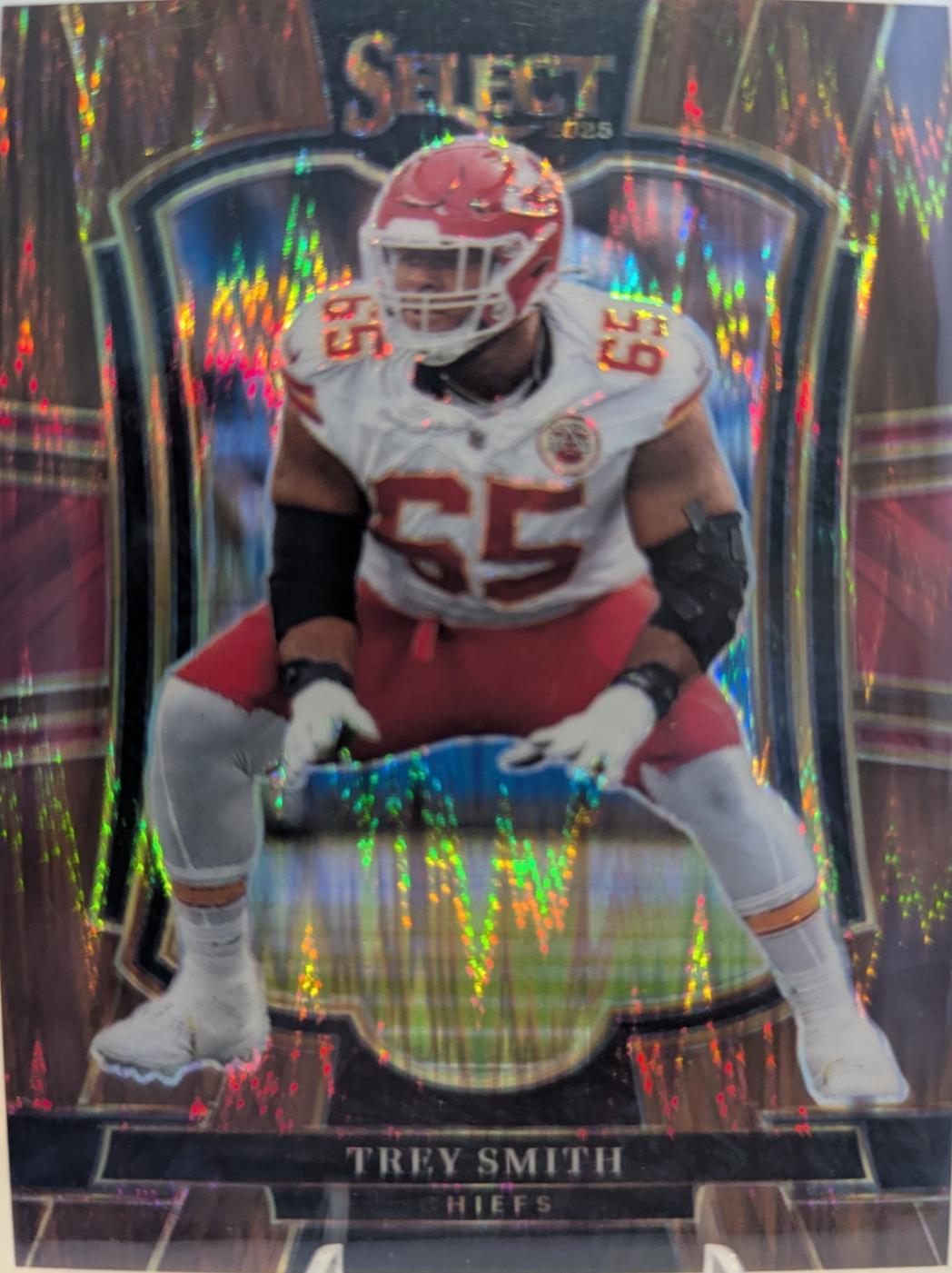 Trey Smith [Copper Prizm Shock] #109